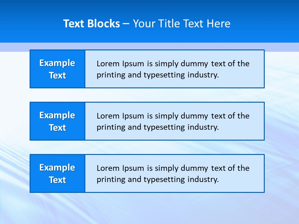 Stylish Blue Digital PowerPoint Template