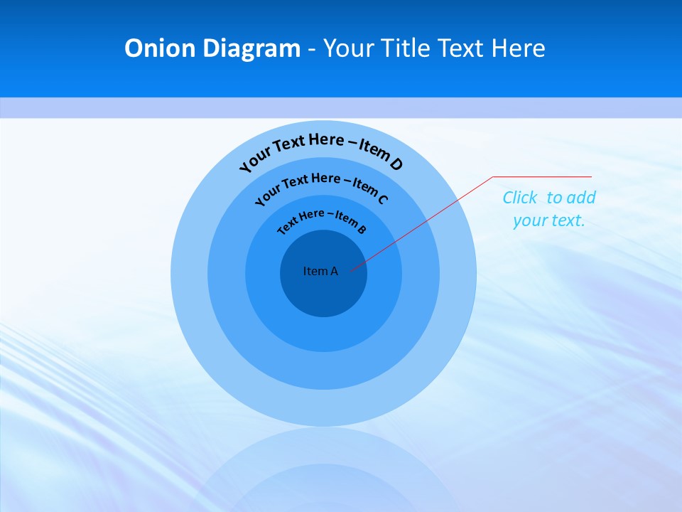 Stylish Blue Digital PowerPoint Template