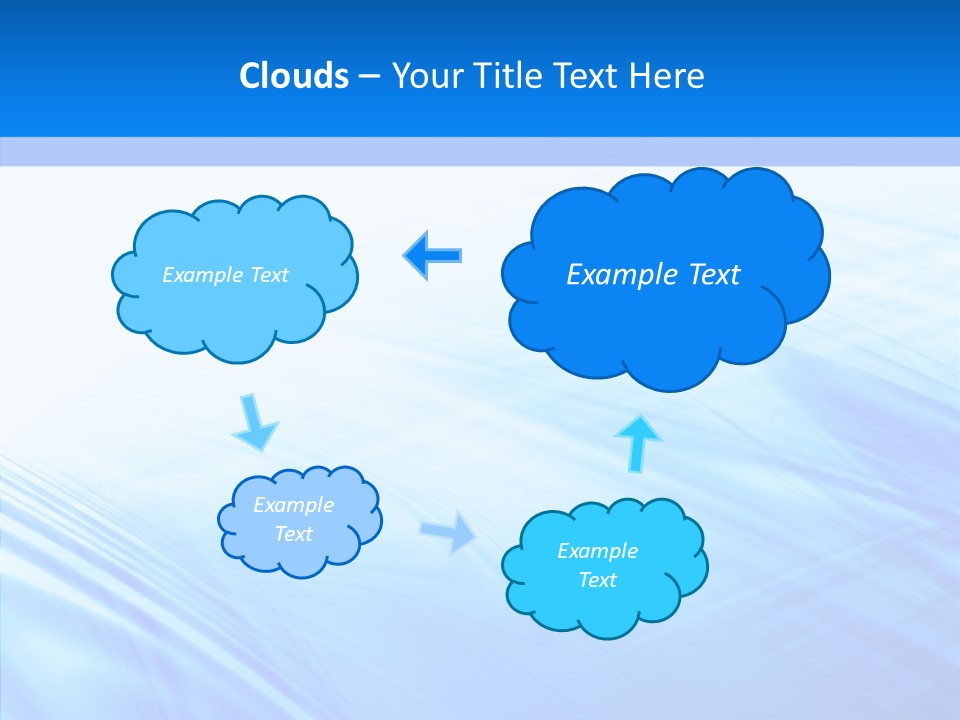 Stylish Blue Digital PowerPoint Template