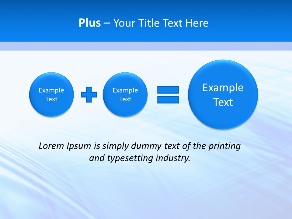 Stylish Blue Digital PowerPoint Template