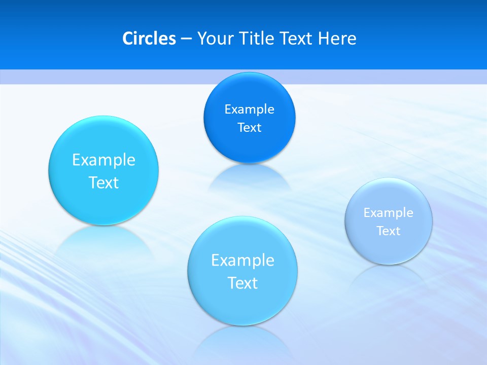 Stylish Blue Digital PowerPoint Template