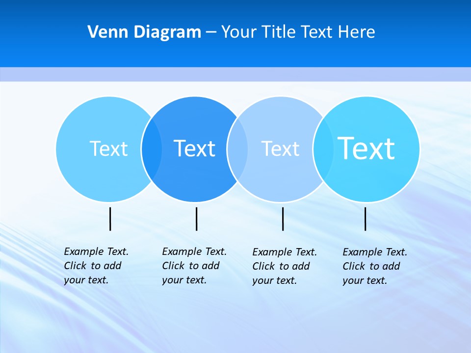 Stylish Blue Digital PowerPoint Template