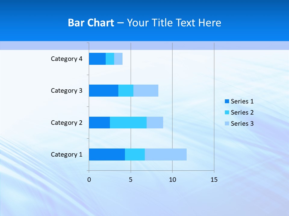 Stylish Blue Digital PowerPoint Template