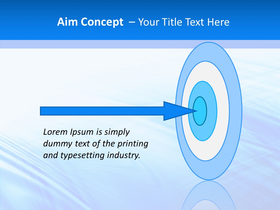 Stylish Blue Digital PowerPoint Template