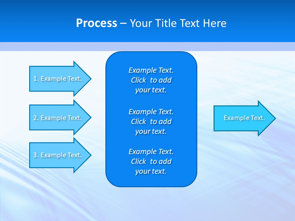 Stylish Blue Digital PowerPoint Template