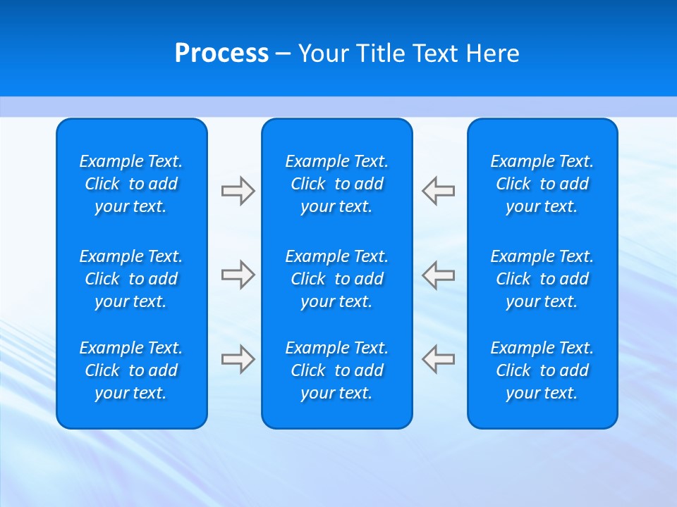 Stylish Blue Digital PowerPoint Template