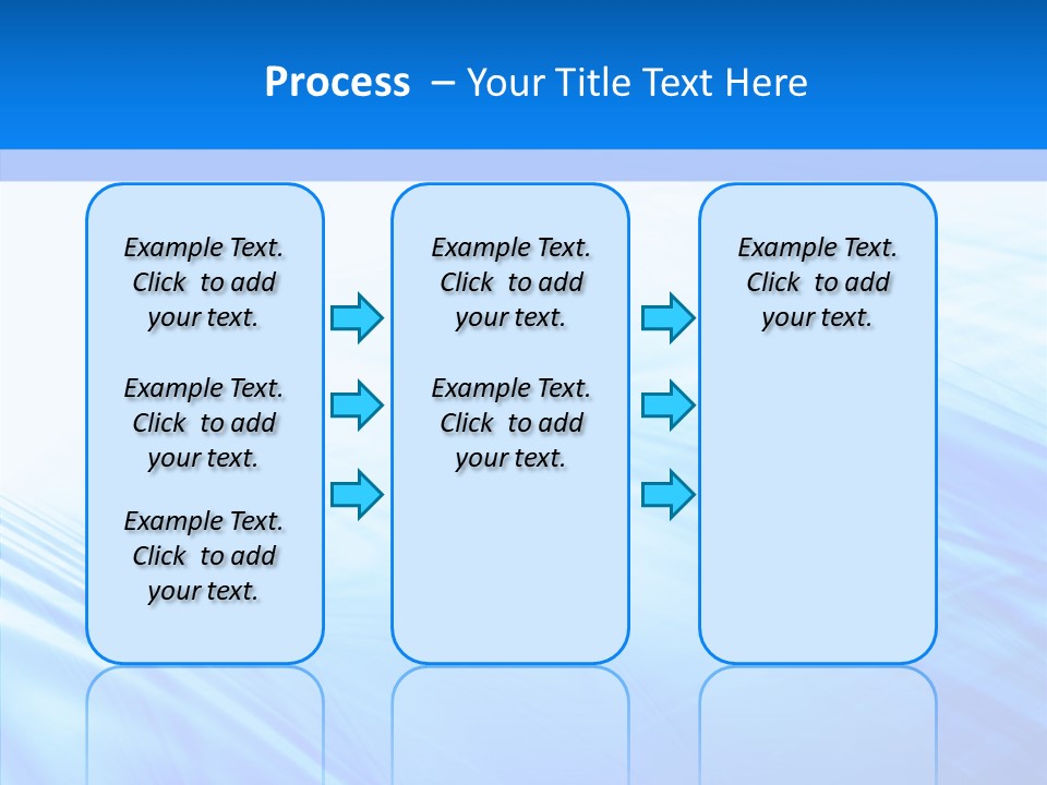 Stylish Blue Digital PowerPoint Template