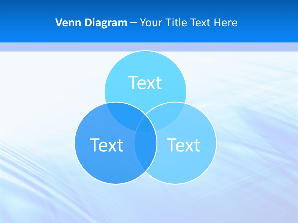 Stylish Blue Digital PowerPoint Template
