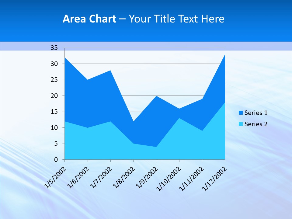 Stylish Blue Digital PowerPoint Template
