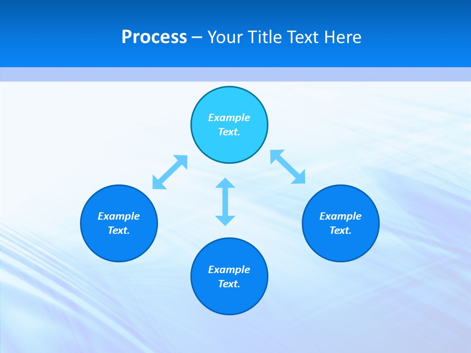 Stylish Blue Digital PowerPoint Template