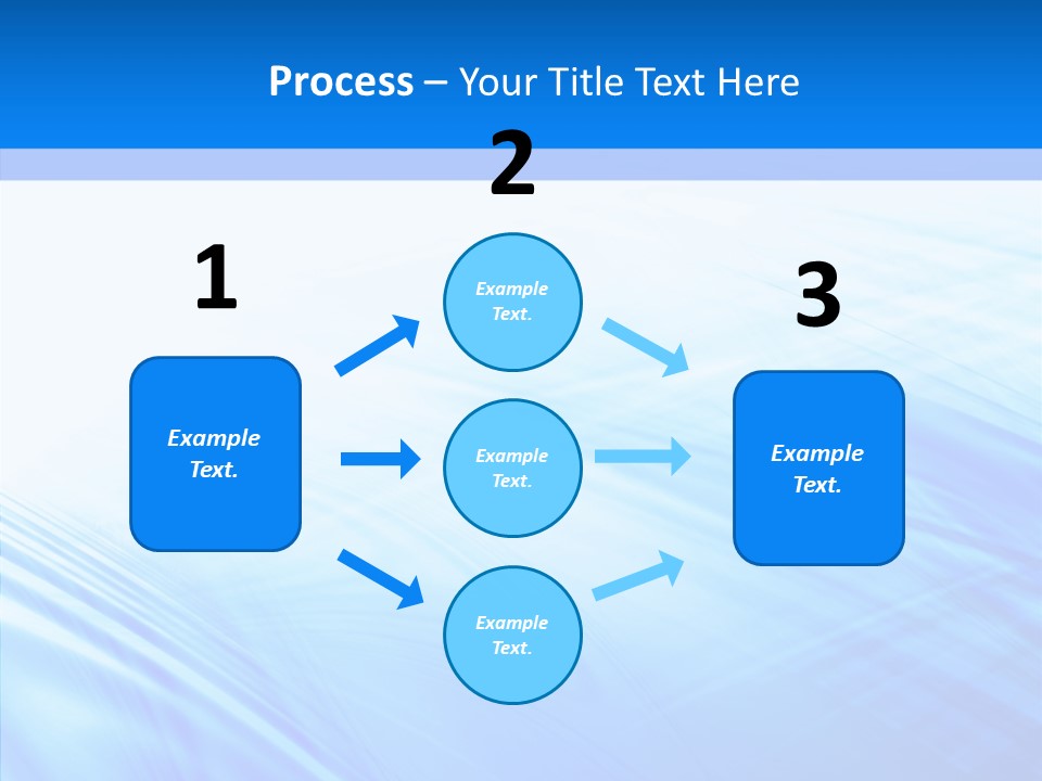 Stylish Blue Digital PowerPoint Template
