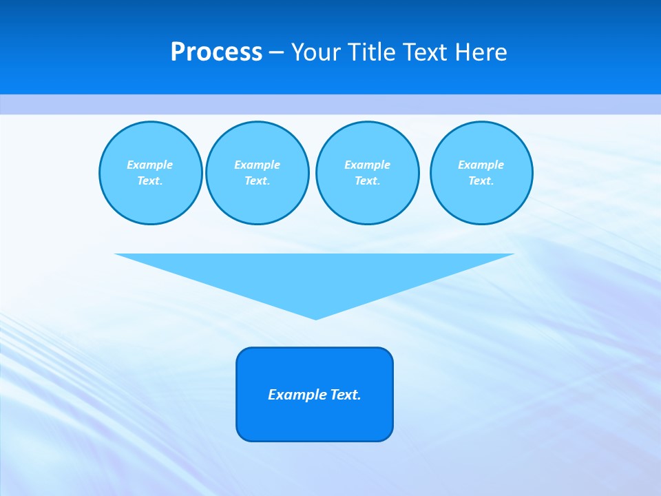 Stylish Blue Digital PowerPoint Template