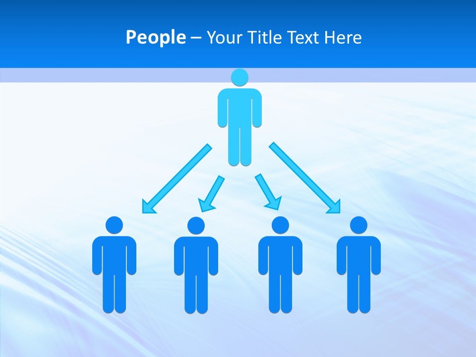 Stylish Blue Digital PowerPoint Template