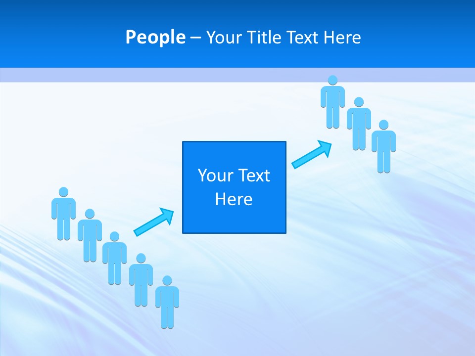 Stylish Blue Digital PowerPoint Template