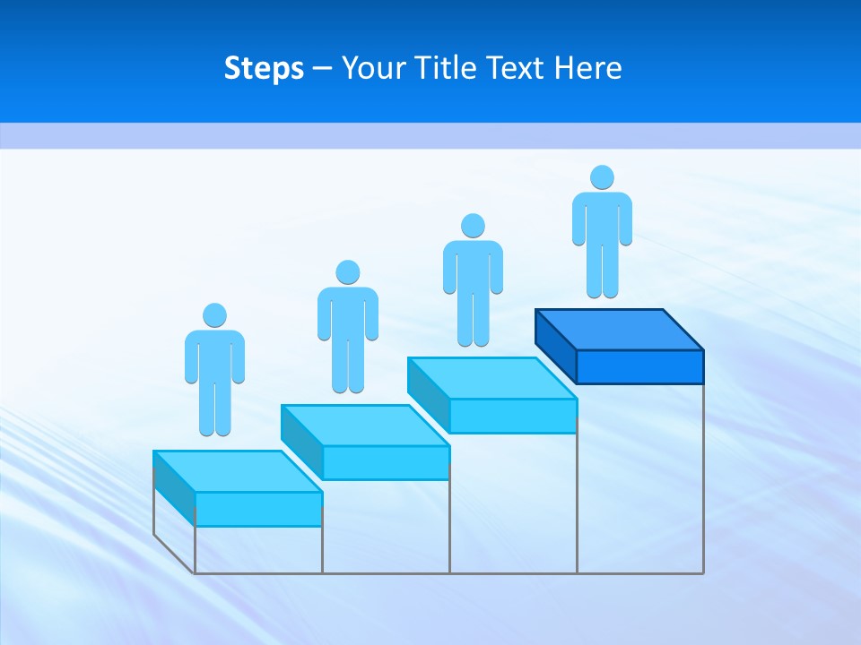 Stylish Blue Digital PowerPoint Template