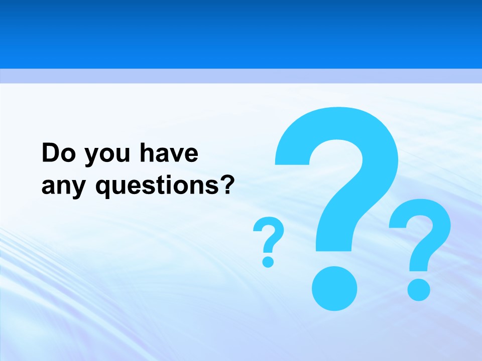 Stylish Blue Digital PowerPoint Template