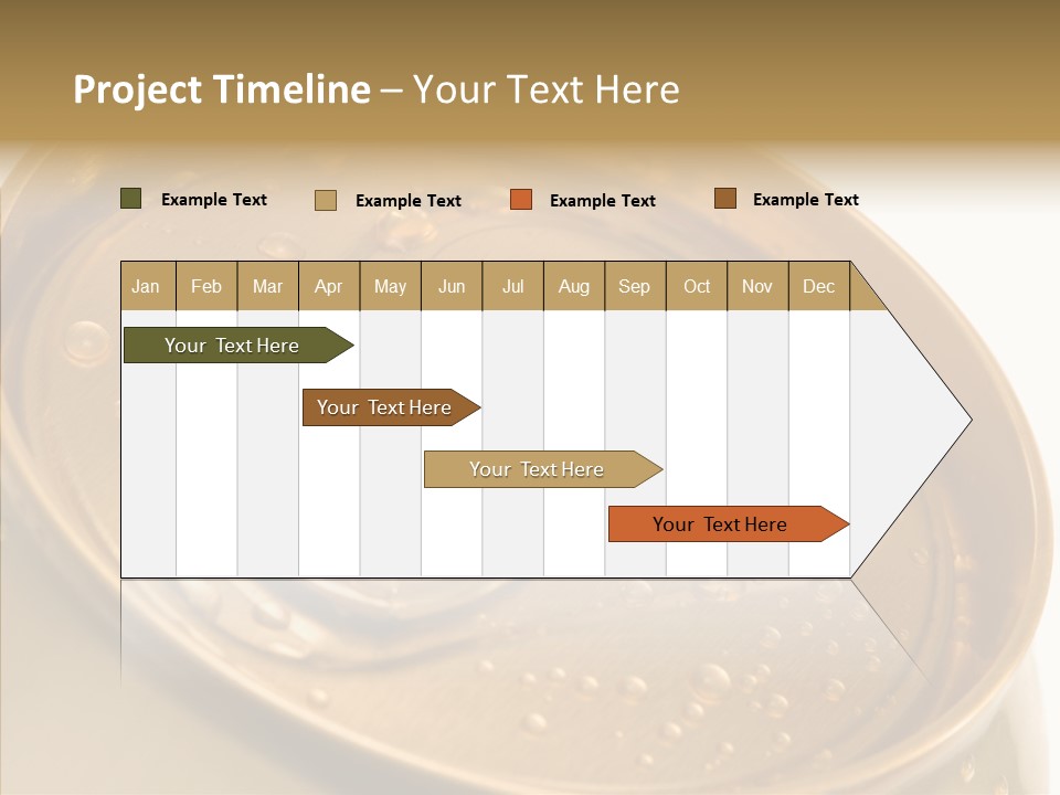 Close Up Aluminum Canister PowerPoint Template