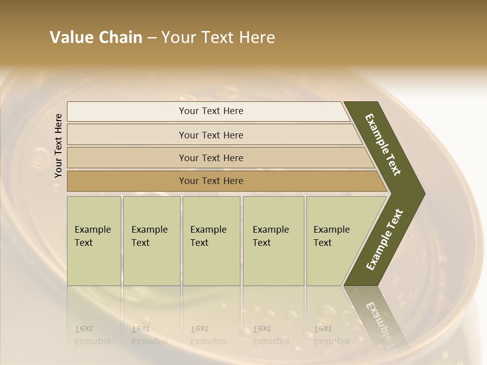 Close Up Aluminum Canister PowerPoint Template