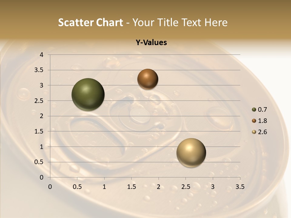 Close Up Aluminum Canister PowerPoint Template