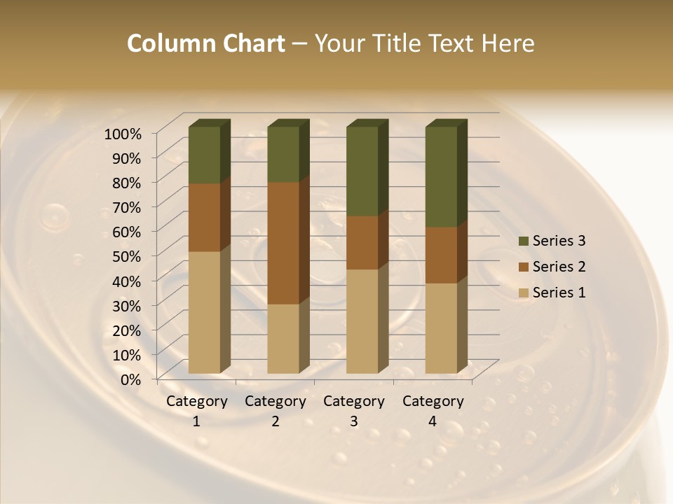 Close Up Aluminum Canister PowerPoint Template