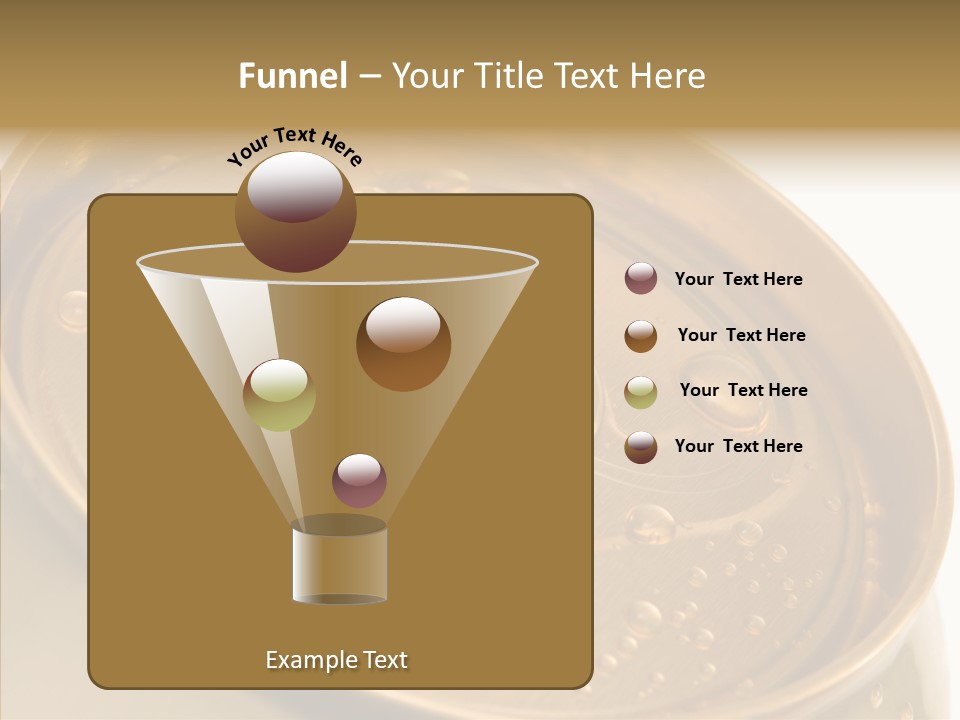 Close Up Aluminum Canister PowerPoint Template