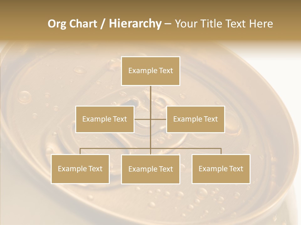 Close Up Aluminum Canister PowerPoint Template