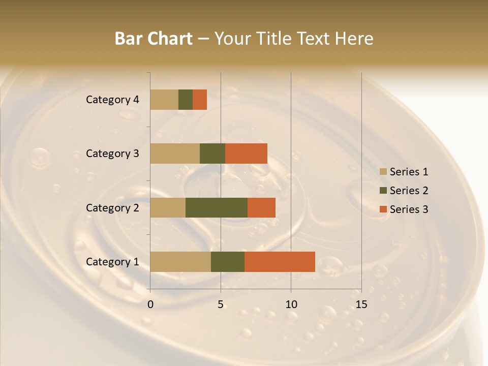 Close Up Aluminum Canister PowerPoint Template