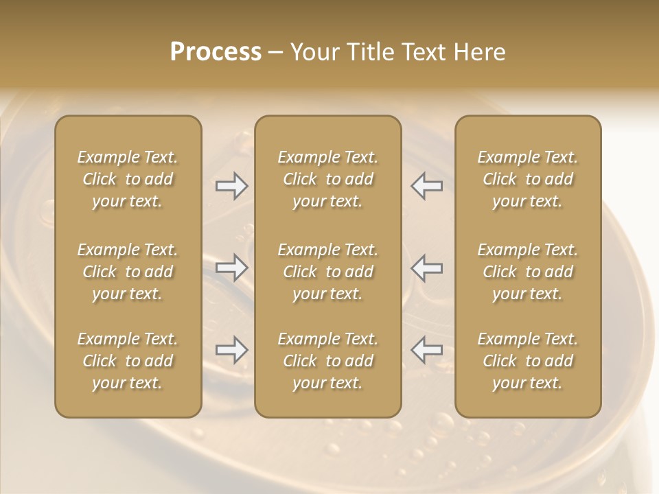 Close Up Aluminum Canister PowerPoint Template