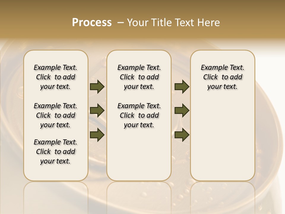 Close Up Aluminum Canister PowerPoint Template