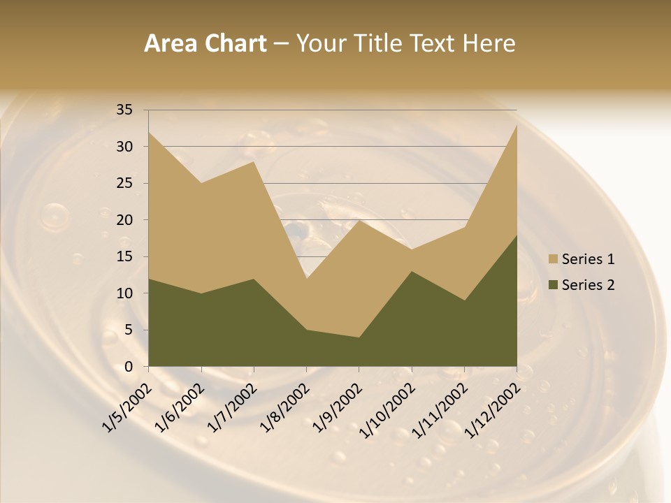 Close Up Aluminum Canister PowerPoint Template