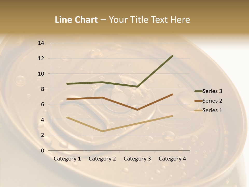 Close Up Aluminum Canister PowerPoint Template
