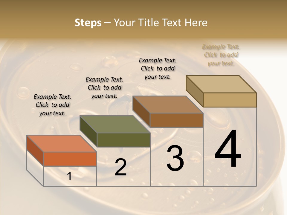 Close Up Aluminum Canister PowerPoint Template