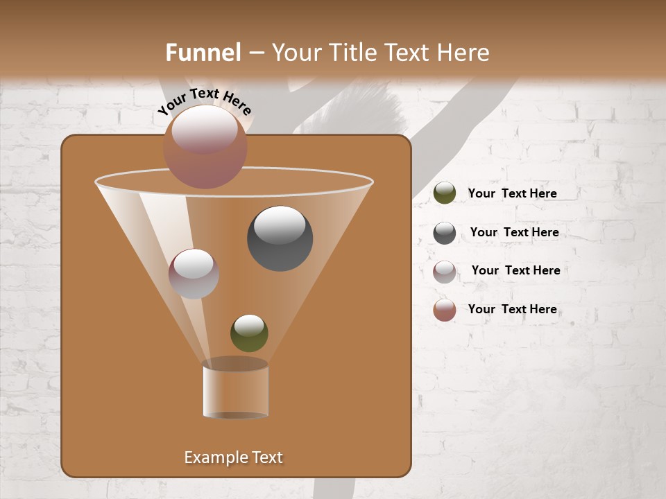Female Ballerina Motion PowerPoint Template