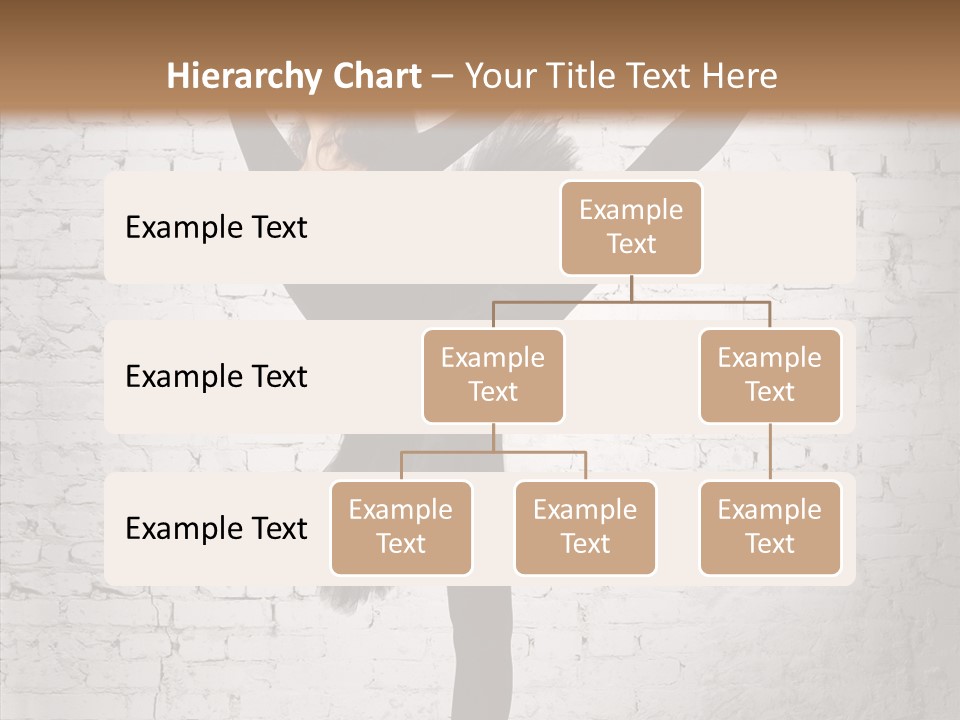Female Ballerina Motion PowerPoint Template