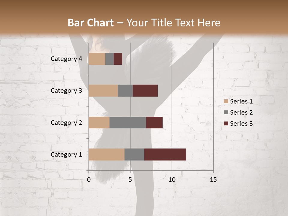 Female Ballerina Motion PowerPoint Template