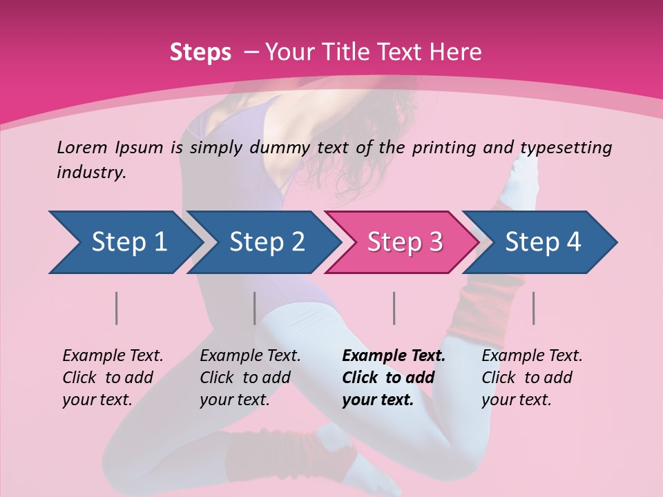 Sports Arts Performance PowerPoint Template