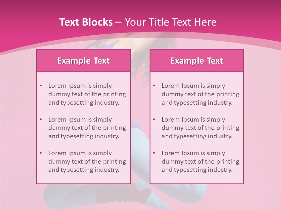 Sports Arts Performance PowerPoint Template