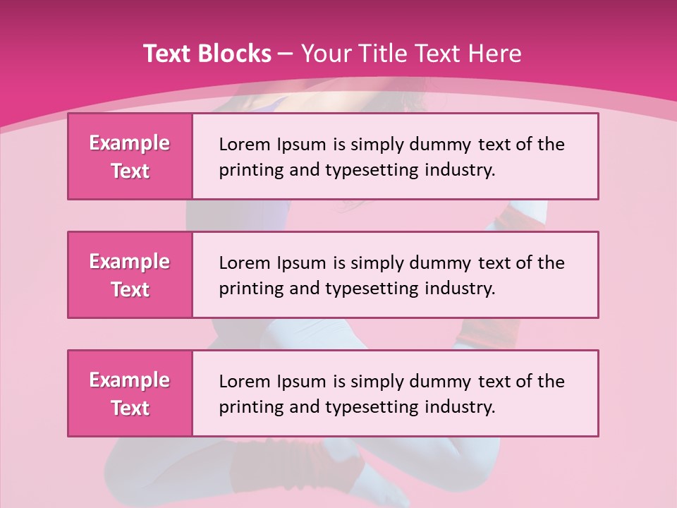 Sports Arts Performance PowerPoint Template