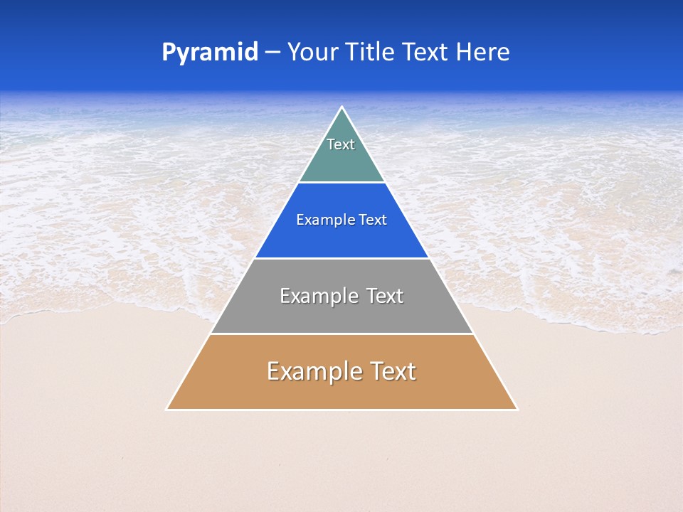 Horizon Scene Sand PowerPoint Template