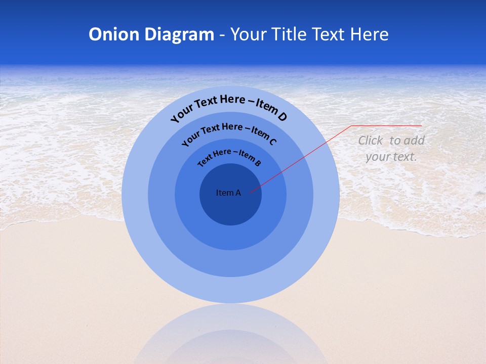 Horizon Scene Sand PowerPoint Template