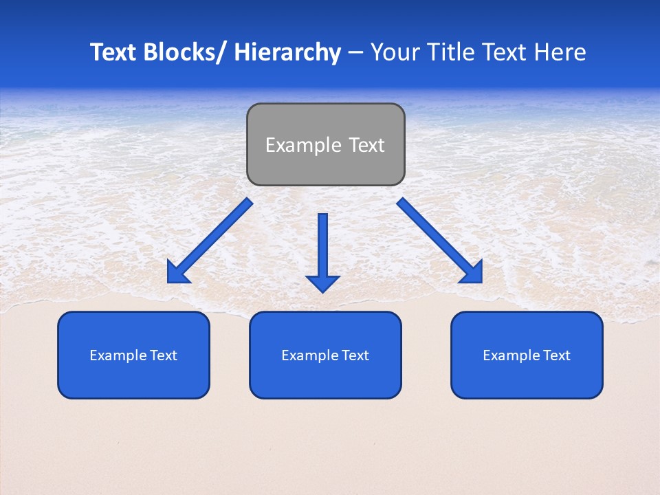 Horizon Scene Sand PowerPoint Template