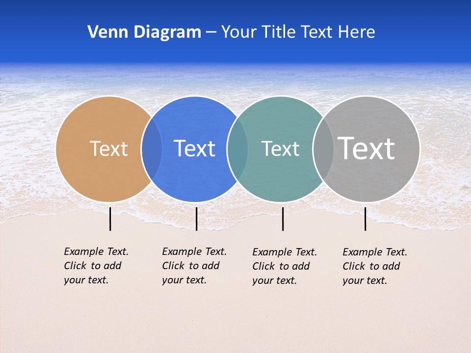 Horizon Scene Sand PowerPoint Template