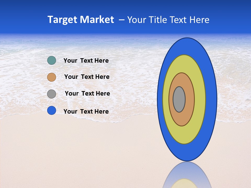 Horizon Scene Sand PowerPoint Template