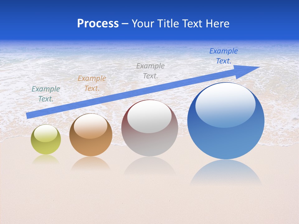 Horizon Scene Sand PowerPoint Template