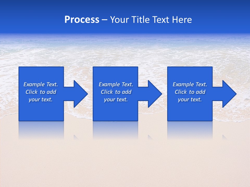 Horizon Scene Sand PowerPoint Template