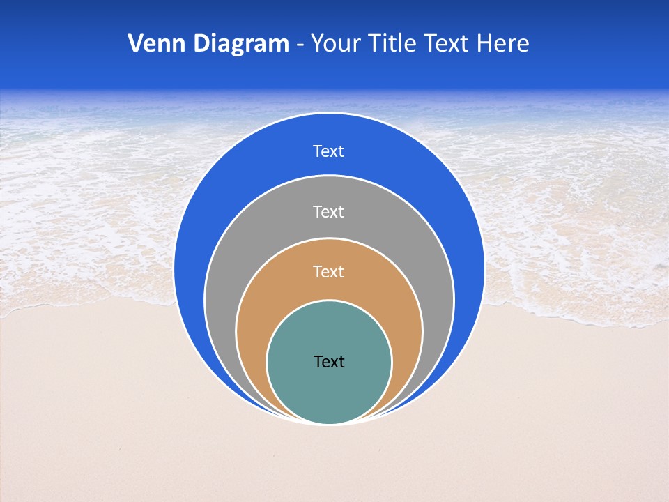 Horizon Scene Sand PowerPoint Template