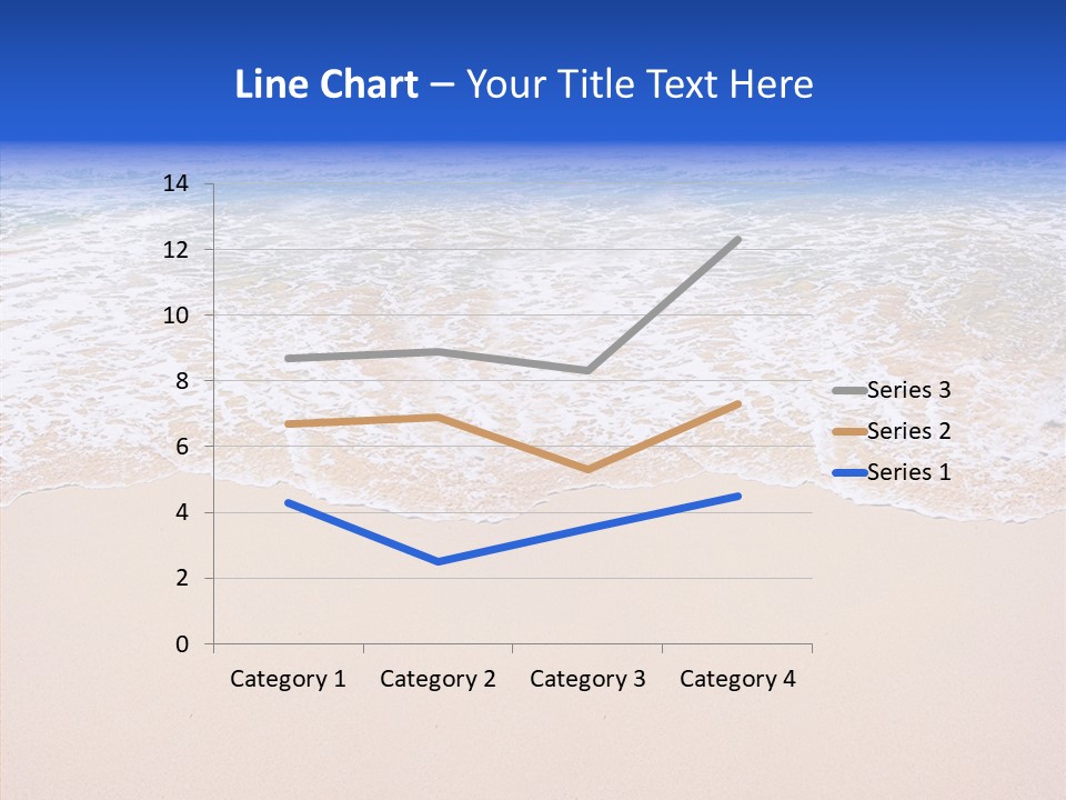 Horizon Scene Sand PowerPoint Template