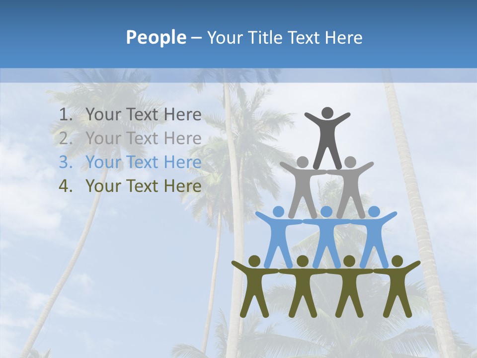 Teamwork Bu Ine Character PowerPoint Template