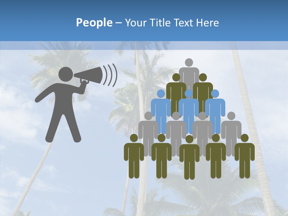 Teamwork Bu Ine Character PowerPoint Template