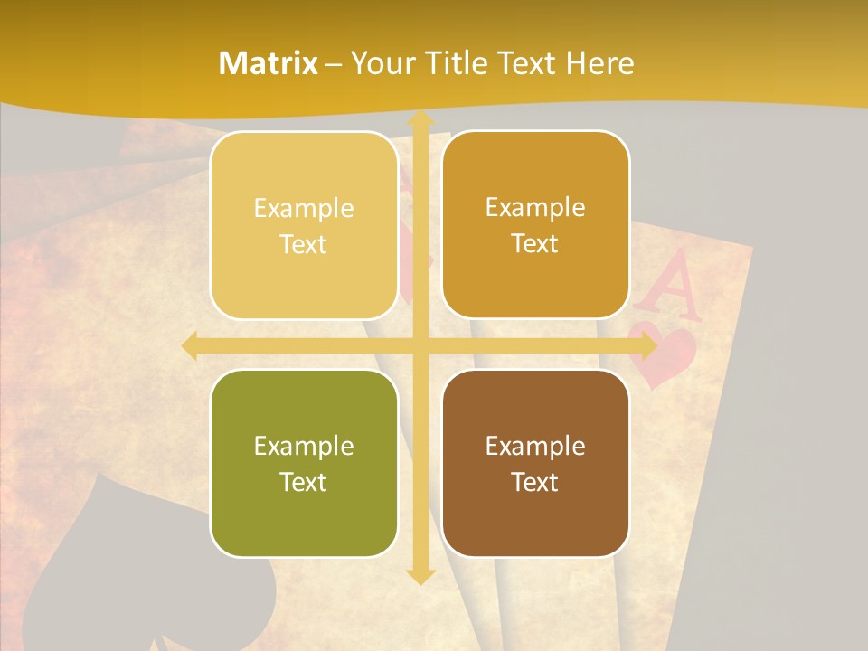 Cards Close Game PowerPoint Template